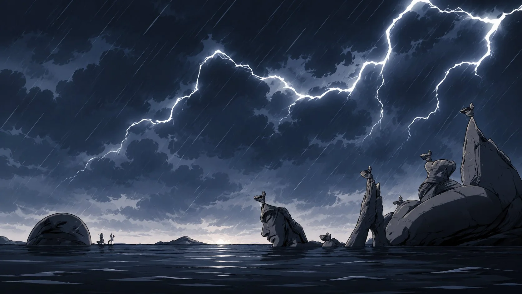 Mer et tempête dans l’univers Takoo